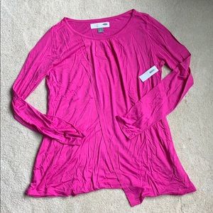 Nursing long sleeve shirt